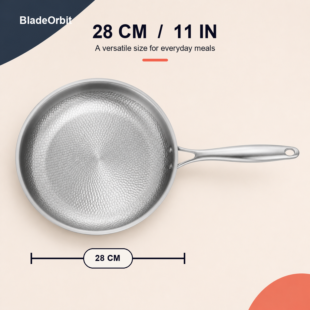 BladeOrbit™ 28 cm High-Sided Frying Pan