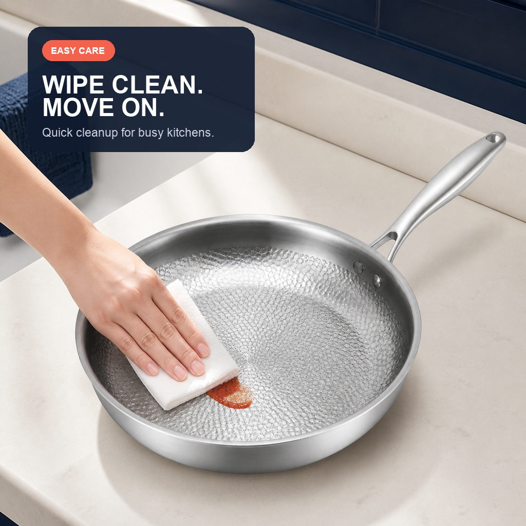 BladeOrbit™ 28 cm High-Sided Frying Pan