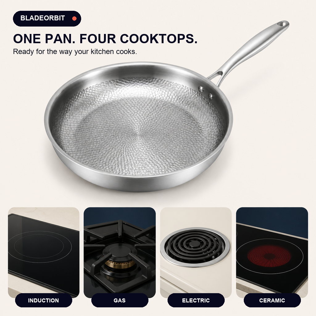 BladeOrbit™ 28 cm High-Sided Frying Pan