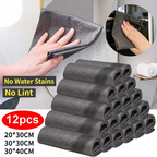 microfiber knife drying cloths 6 pack - image 1