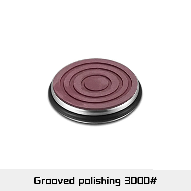 Grooved polishing 3000 grit replacement disc
