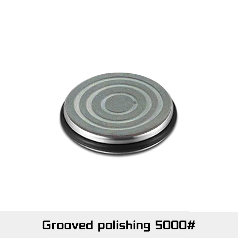 Grooved polishing 5000 grit replacement disc
