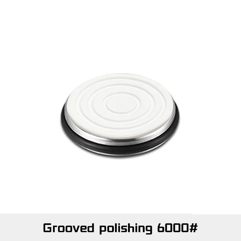 Grooved polishing 6000 grit replacement disc
